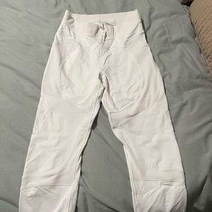 White Lululemon leggings, Size 10
